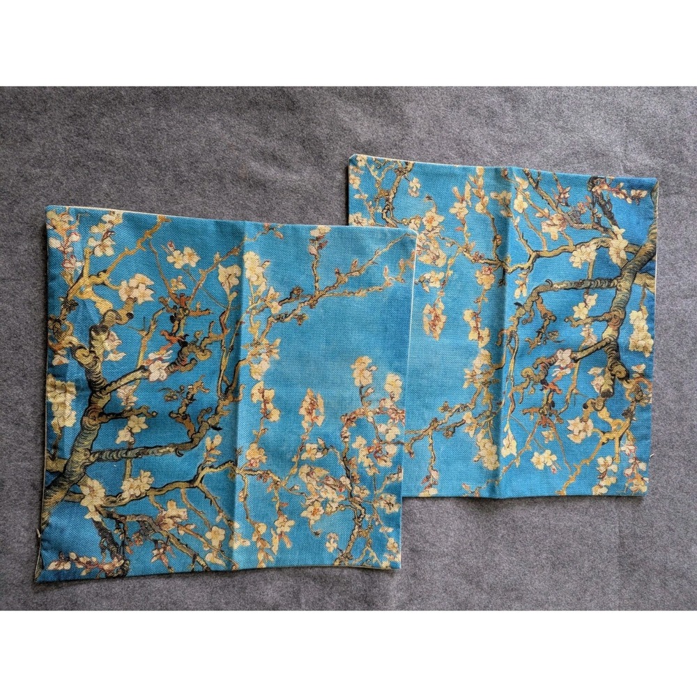 The Van Gogh's Almond Blossoms Pillow Sham Home Decor 17.5x17.5 New